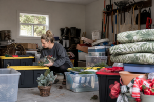 A Simple Seasonal Storage System for a Less Cluttered Home in Petaluma, California